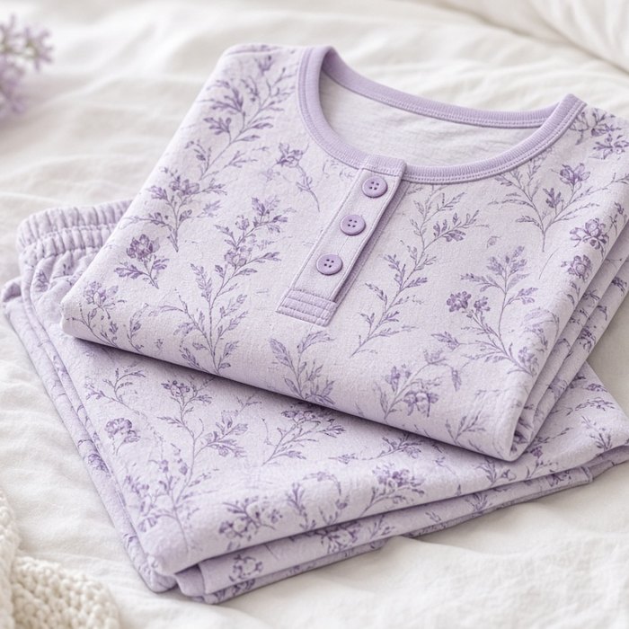 Digitally printed loungewear