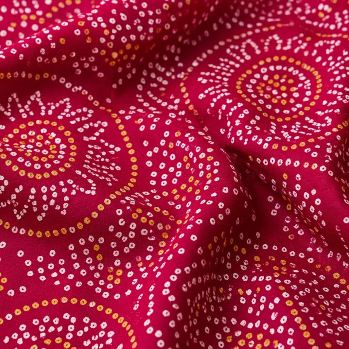 Bandhani digital print on fabric